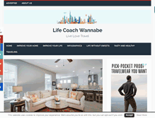 Tablet Screenshot of lifecoachwannabe.com